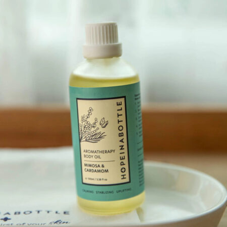 [홉인어보틀] 아로마테라피 바디오일 와일드 미모사 & 카다멈 100ml